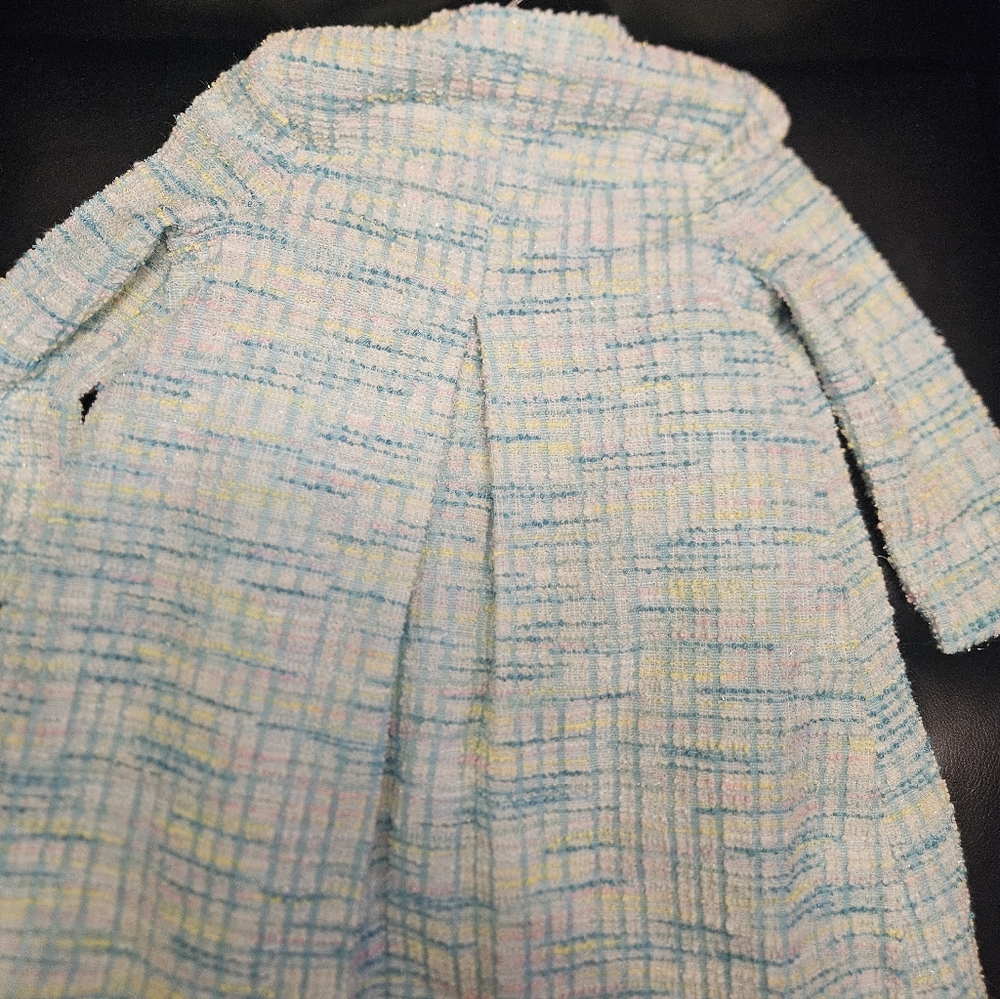 Dress With Blue Coat Jacket Bonnie Baby NWT - Picture 3 of 4